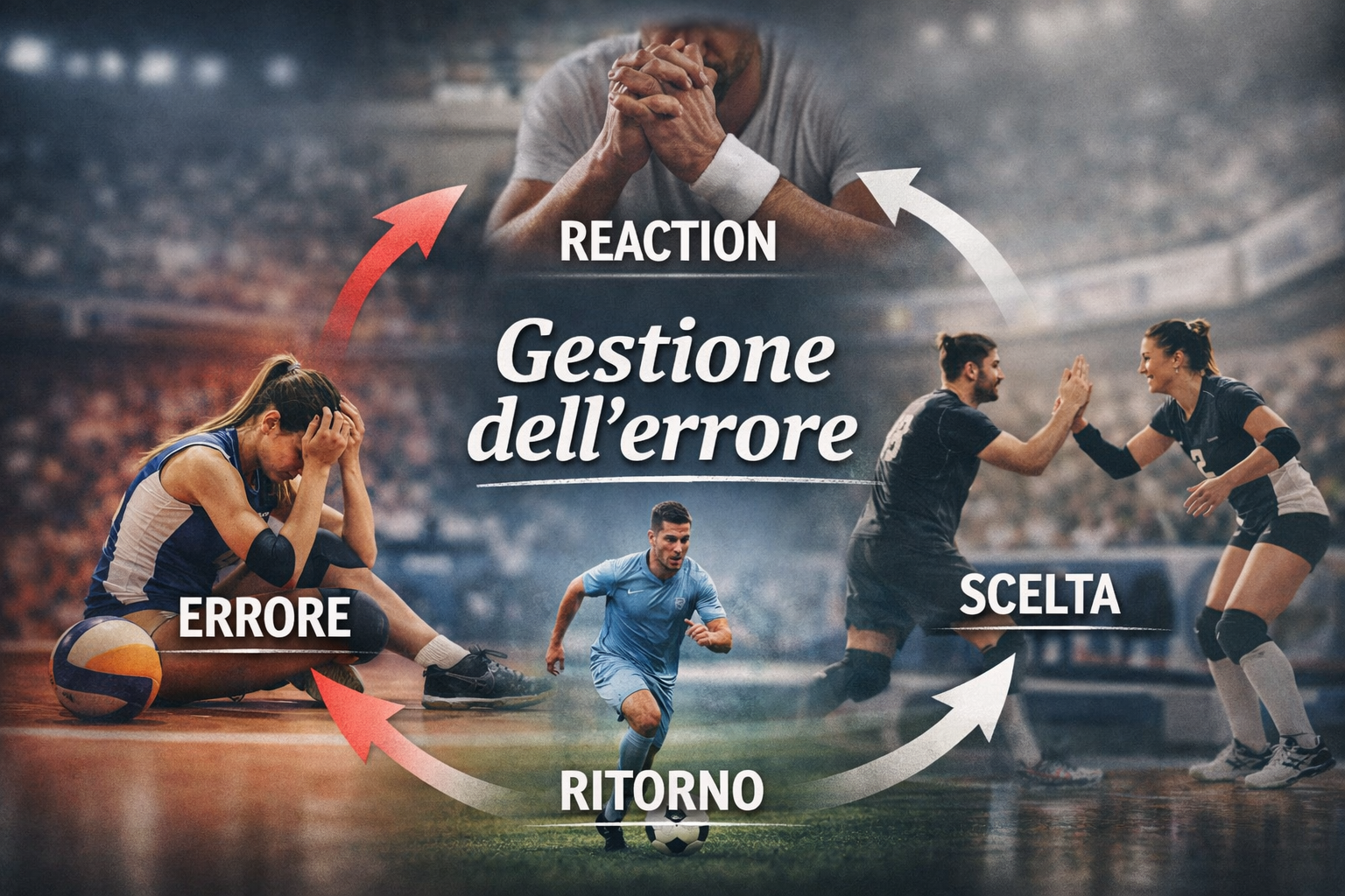L&rsquo;errore nello sport: il momento in cui tutto pu&ograve; cambiare